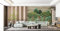 Mughal Forest Serenity Wall Mural