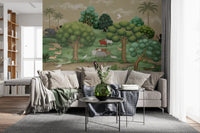 Mughal Forest Serenity Wall Mural