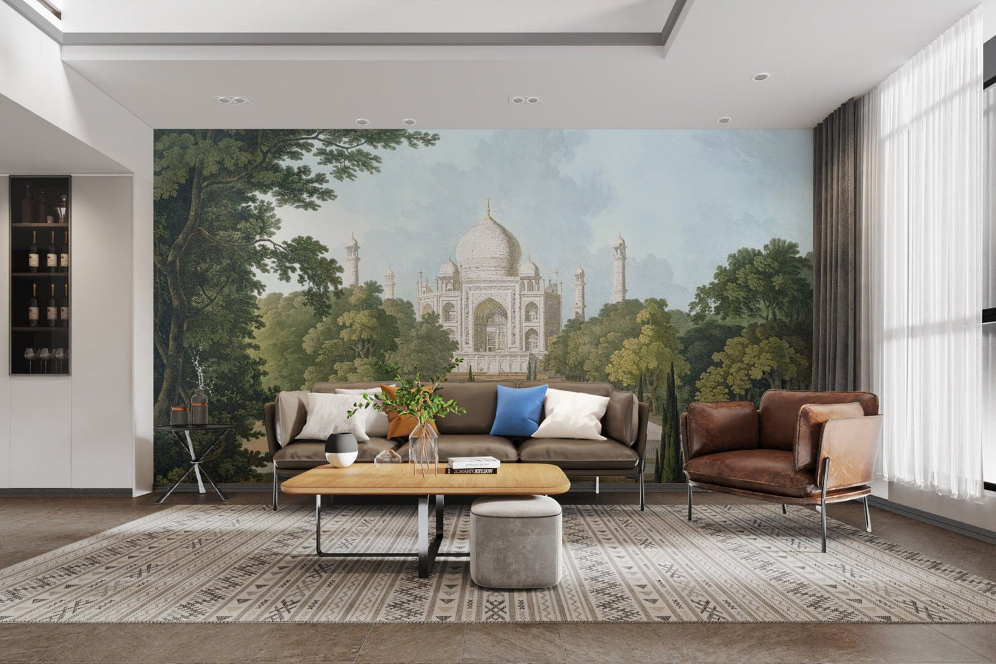 Mughal architecture wall decor
