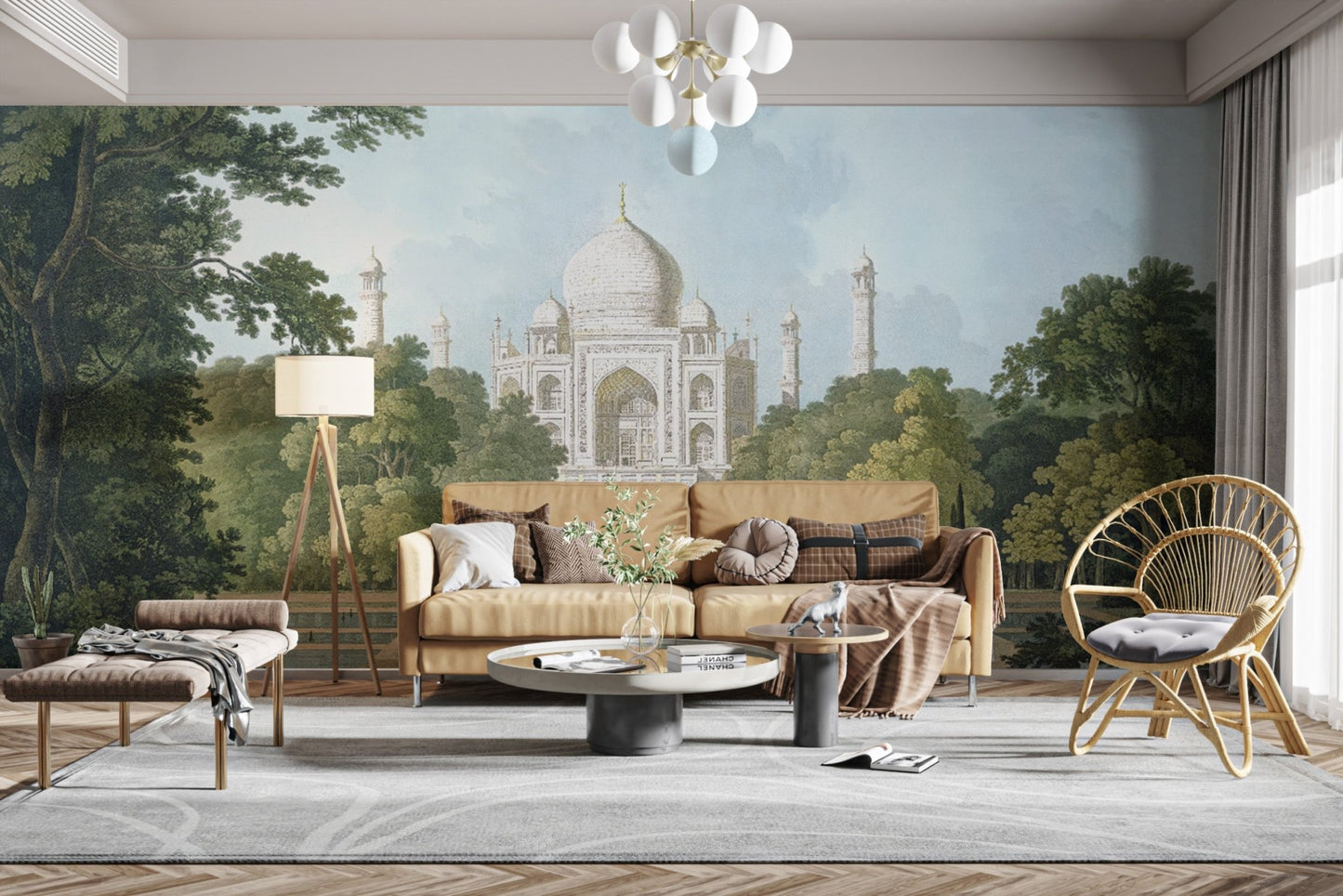 Historical Mughal palace wallpaper
