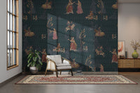 Heritage Mughal jungle wall covering

