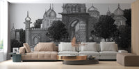 Mughal palace mural A861
