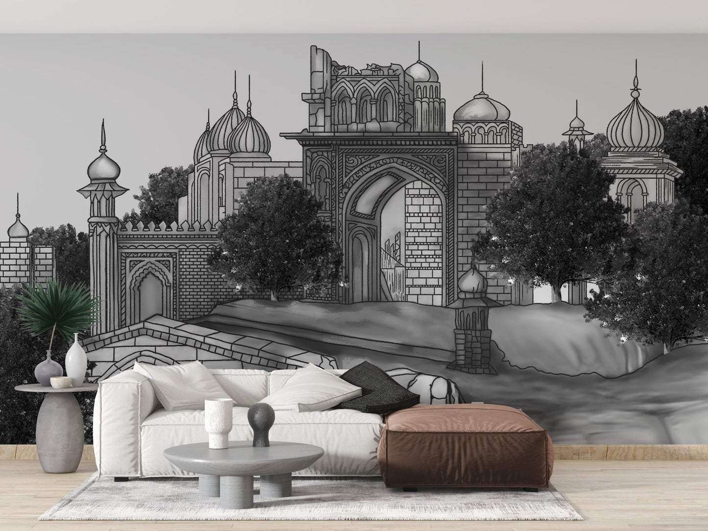 Mughal Mansion Wallpaper Murals - Giffywalls A861