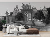 Mughal Mansion Wallpaper Murals - Giffywalls A861