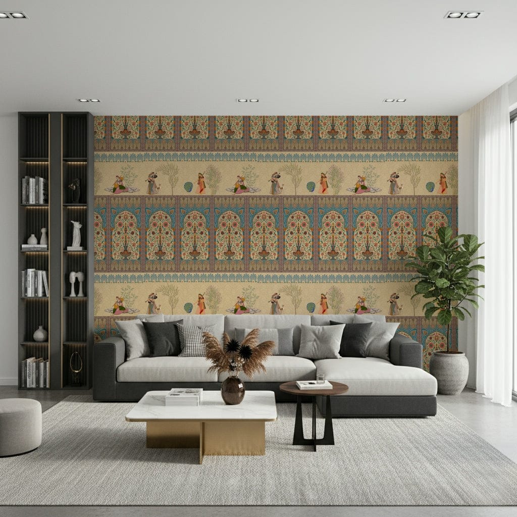 Mughal Melodies Wall Mural