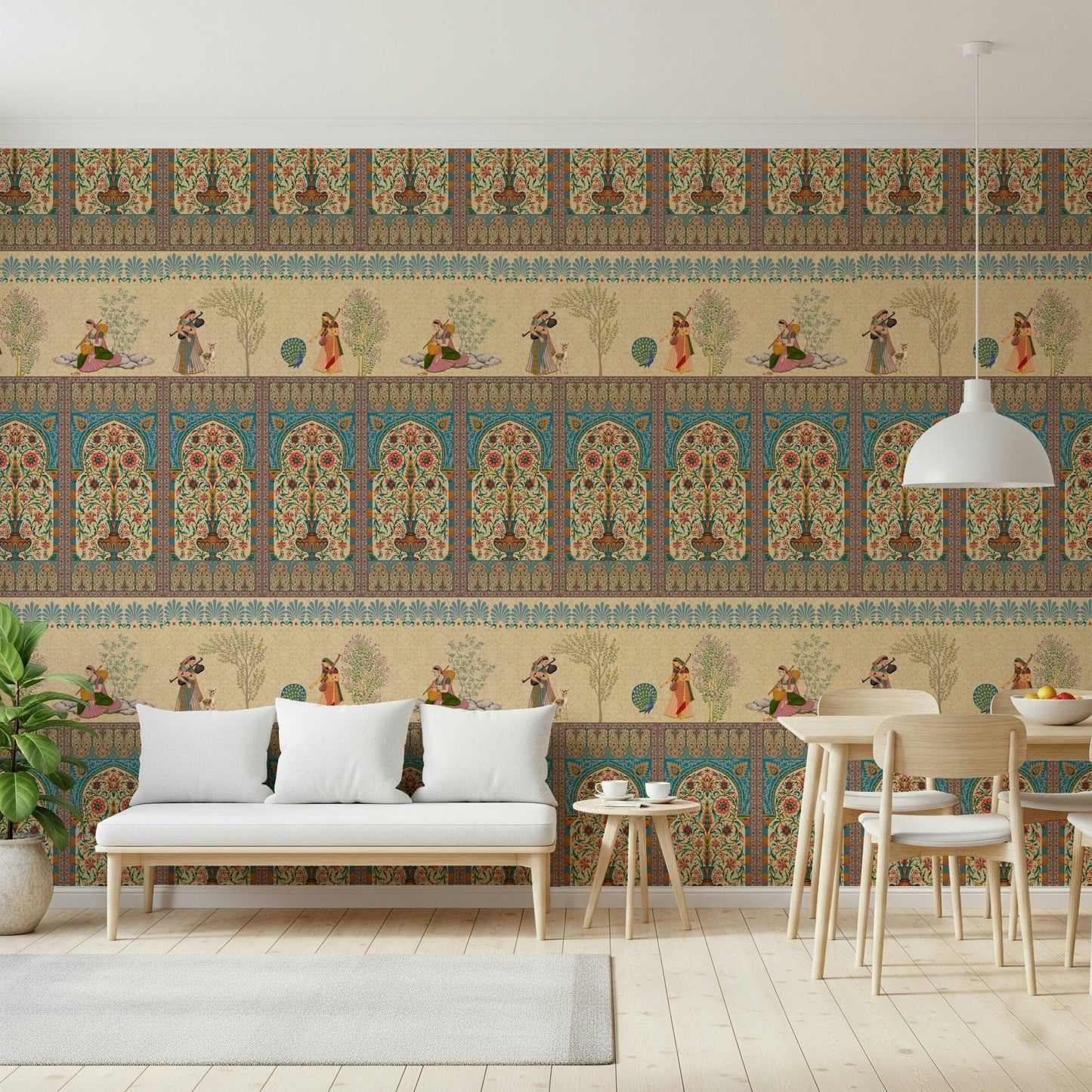 Mughal Melodies Wall Mural