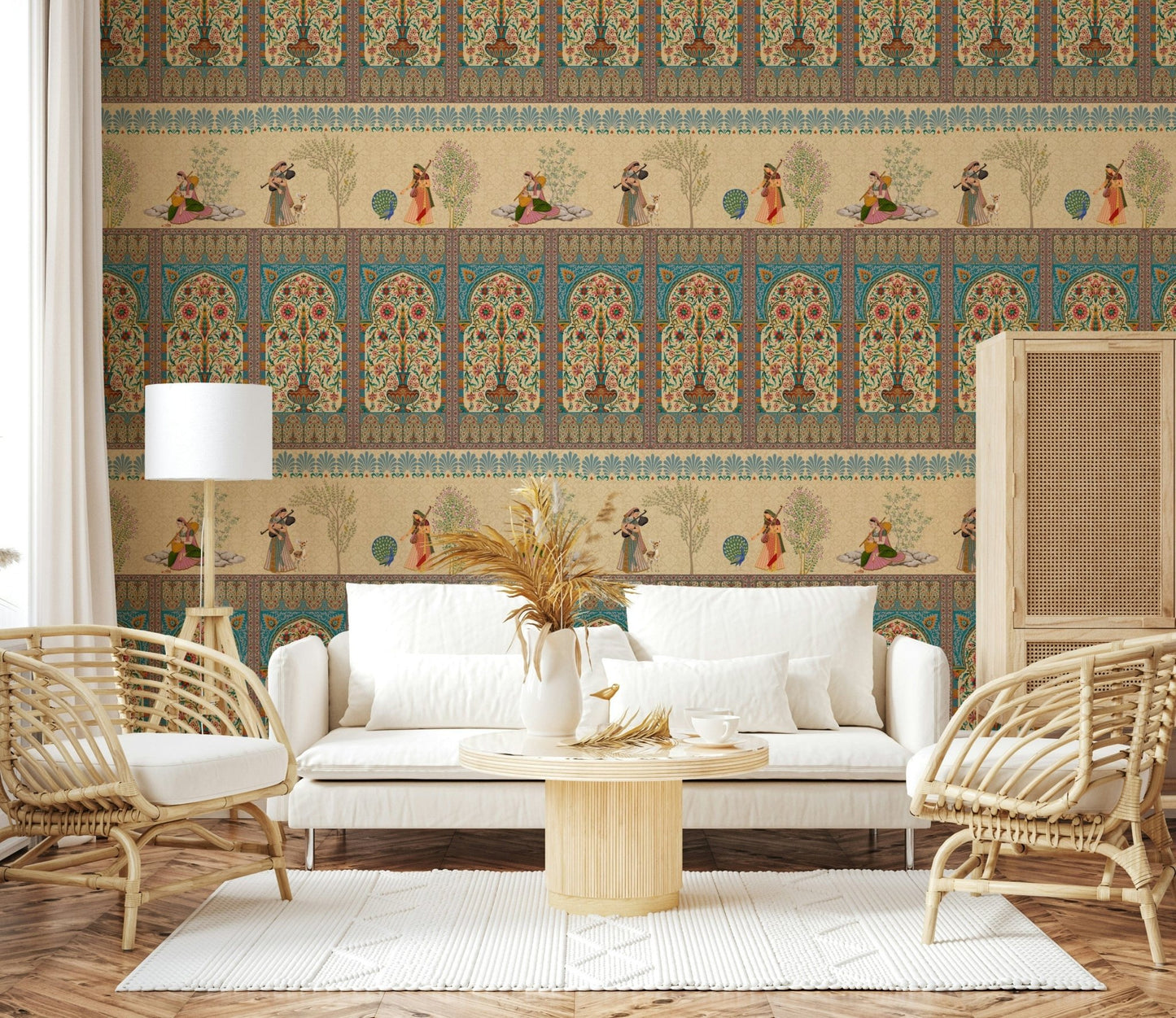 Mughal Melodies Wall Mural