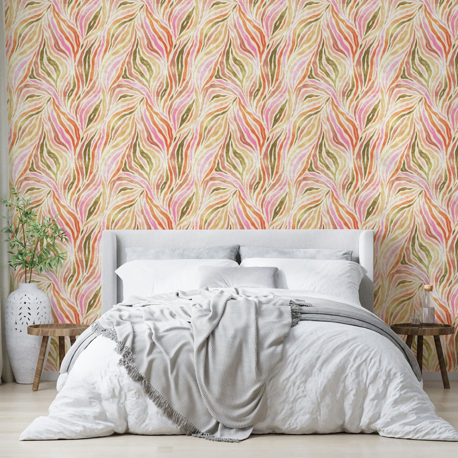 Stylish animal print wallpaper pattern

