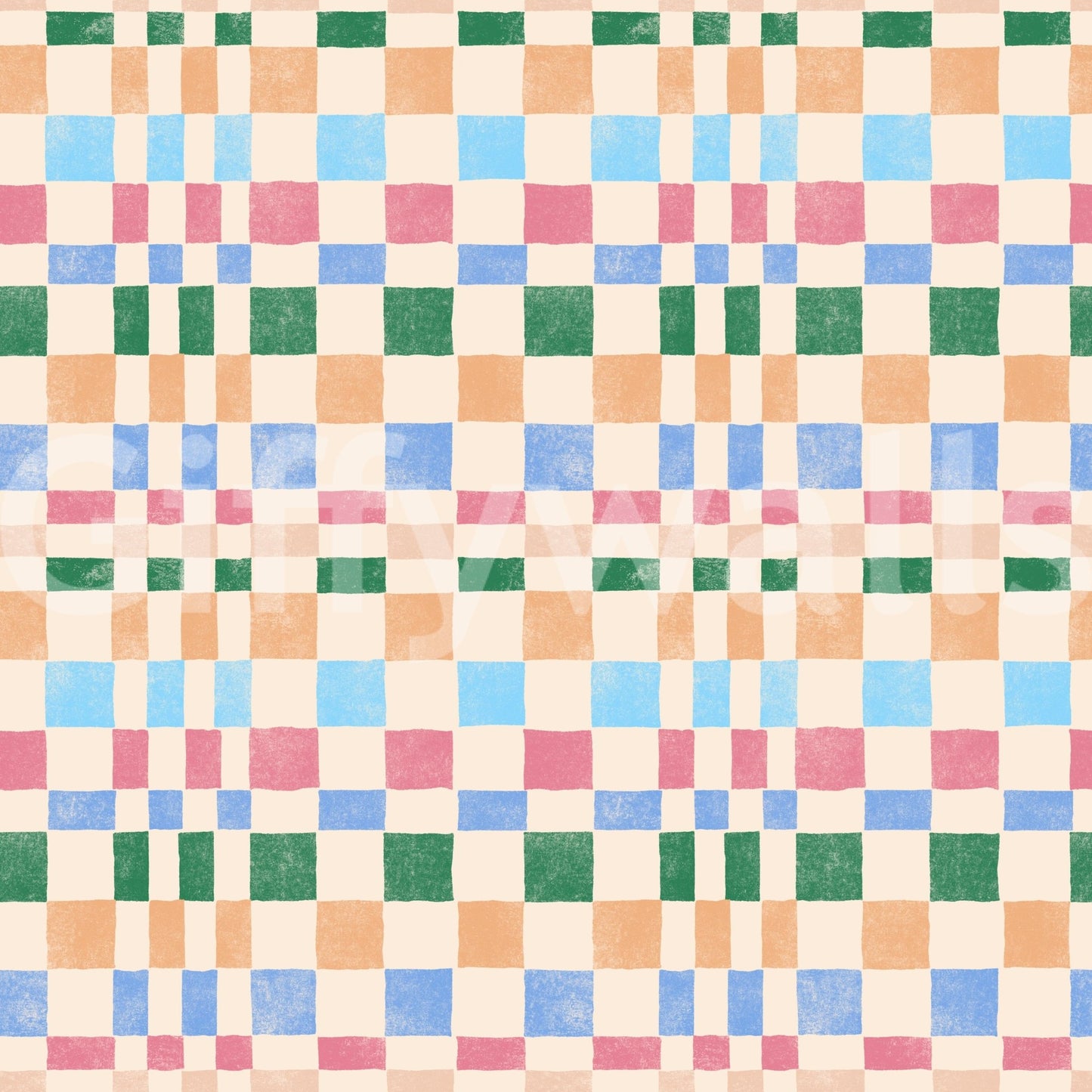 Jungle wallpaper with jewel accents detail

