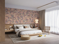 Multicolor Poesies Flowers Wallpaper Murals - Giffywalls