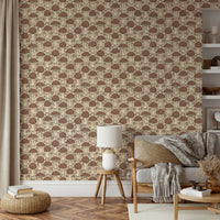 Mushroomcore mocha mousse beige wallpaper

