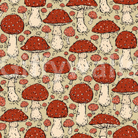 Nature-inspired mushroomcore wallpaper

