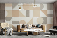 Contemporary geometric wallpaper for walls B705
