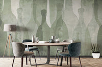 Muted tone abstract wall décor
