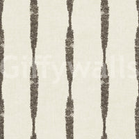 Two warm-neutral tones layer quietly on Muted Green Distressed Stripe Cream wallpaper.⁠GD9607
