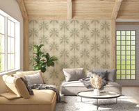Muted Palms & Arches Wallpaper⁠