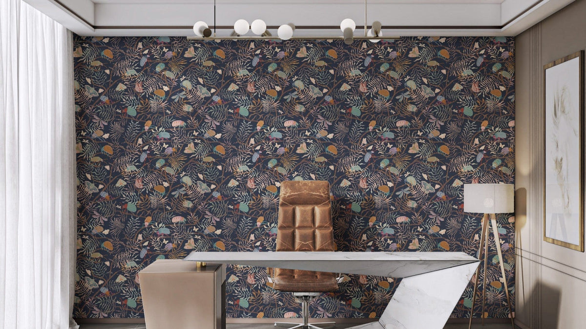 Mystic Garden Canopy Wallpaper Mural, AN12