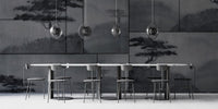 Serene Misty Forest Wall Mural
