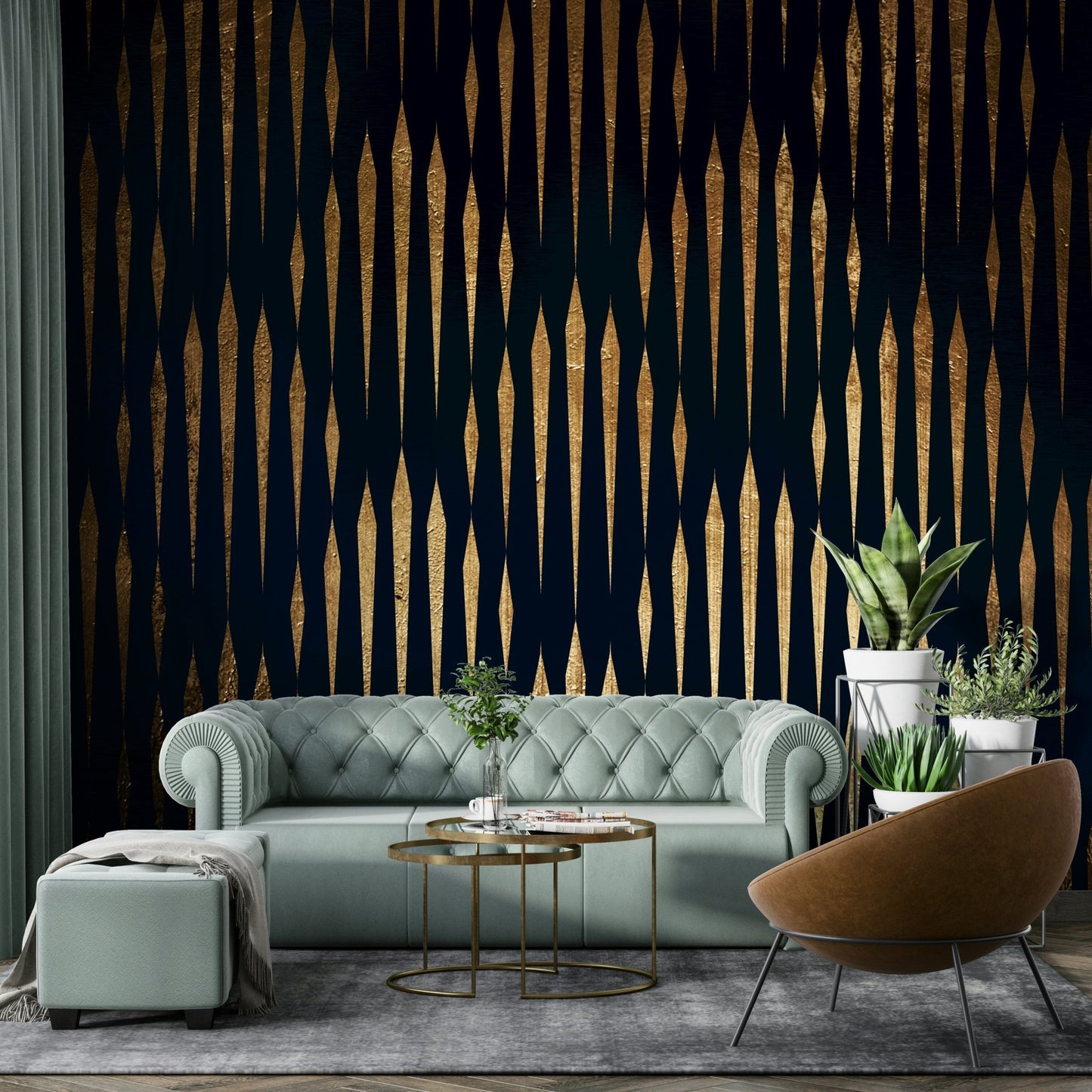 Artistic or photorealistic rendering of a dreamlike river.

