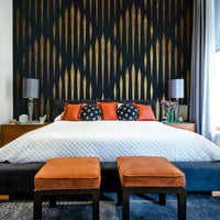 Trees or foliage along the riverbanks.

