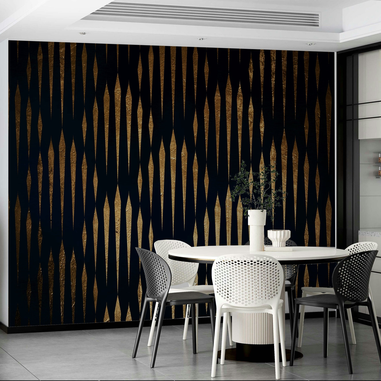 Serene river flowing through a mystical landscape.
