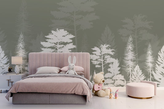 Enchanted Forest Shadow Wallpaper C220

