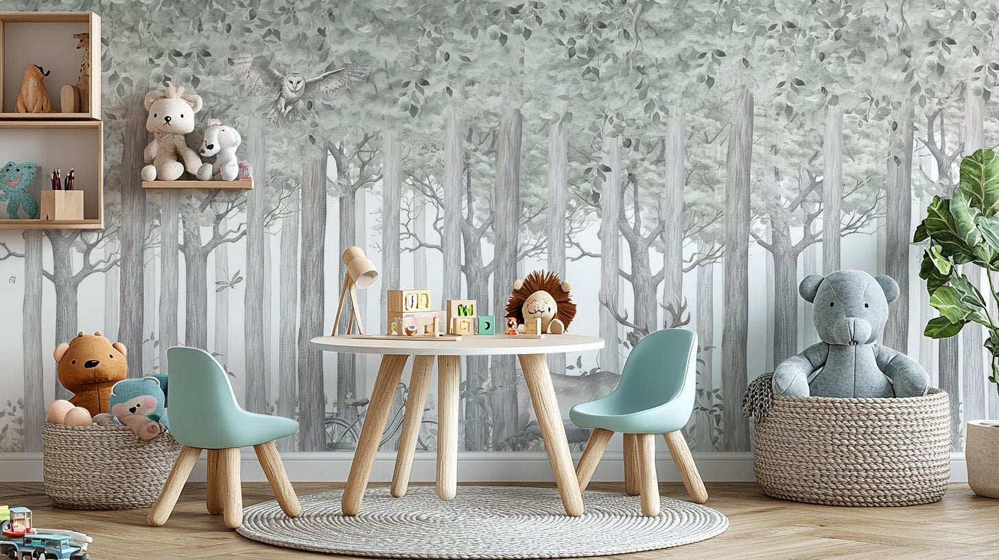 Mystical Fauna Wall Mural - Giffywalls, C322