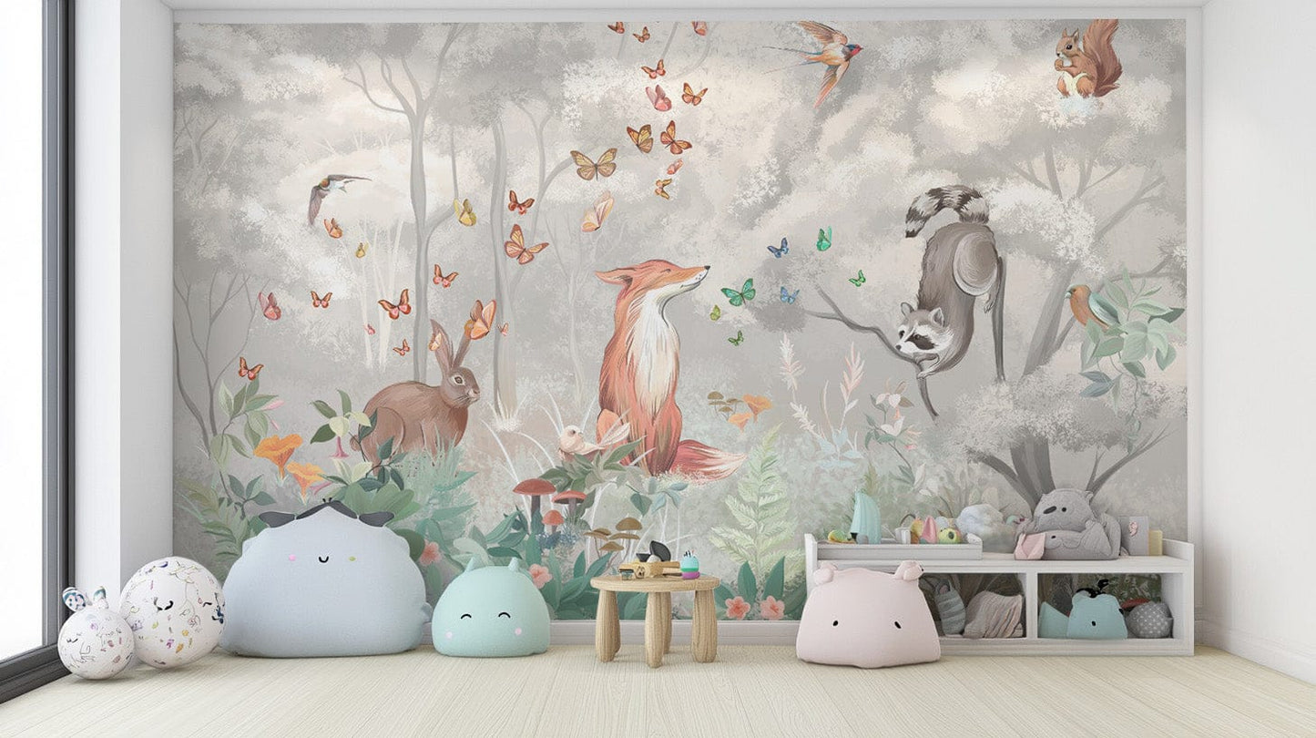 Enchanted Forest Wallpaper for Nursery
