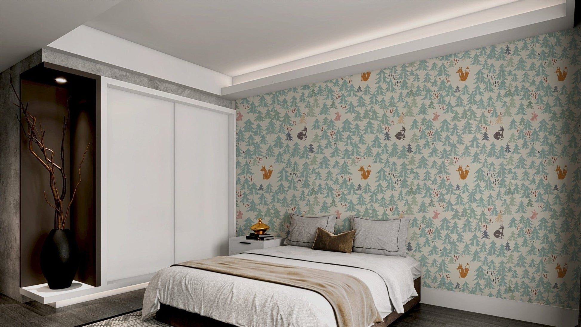 Enchanting Woodland Creatures Wall Art
