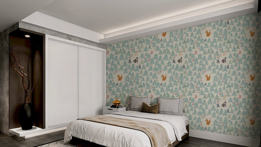 Enchanting Woodland Creatures Wall Art
