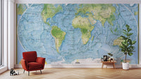 National Geographic world map wallpaper
