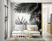 A beautiful modern art wall mural for a living room.

