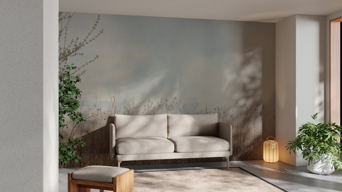 natural reed murals A822