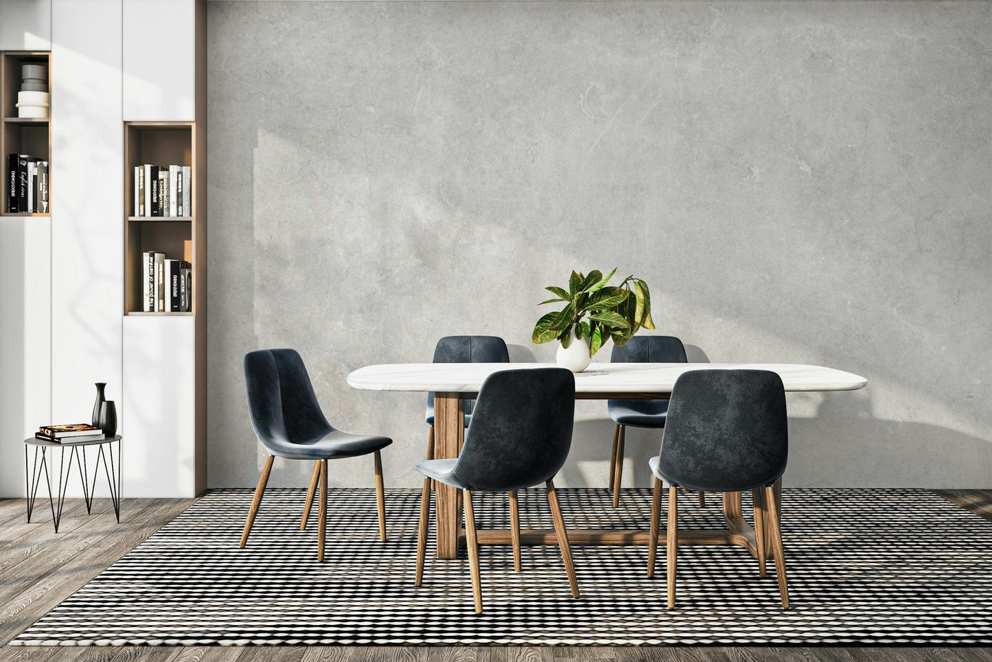 Natural Subtle Concrete Wallpaper Mural