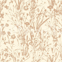 A view of the wallpaper extending from the wall to a ceiling.

