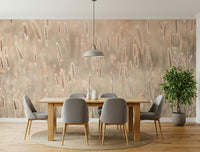 Nature's Bliss Wall Mural serving as a centerpiece in a modern guest room., GD6454