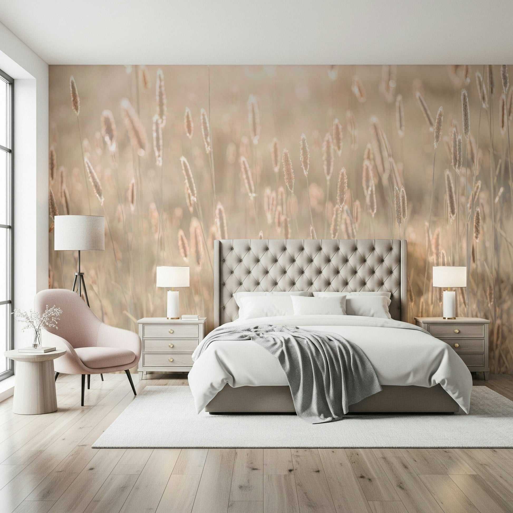 Organic style wall decor in a sunlit dining area with natural timber accents., GD6454