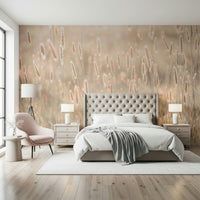 Organic style wall decor in a sunlit dining area with natural timber accents., GD6454