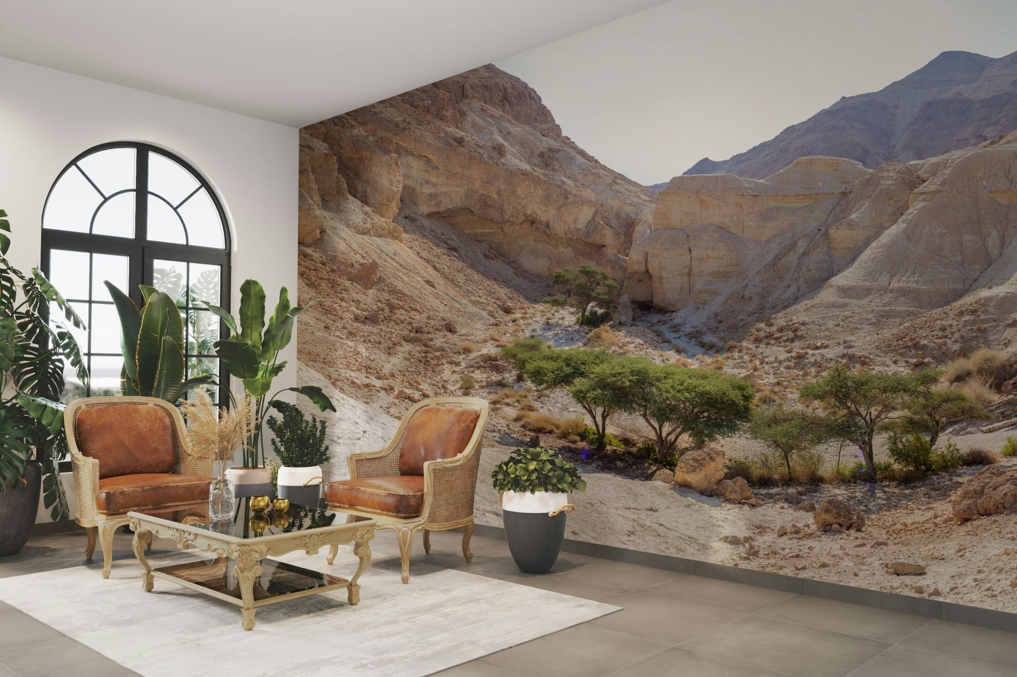 Vast and arid desert landscape. GD2983

