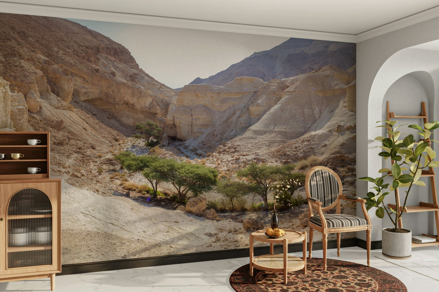 Sense of serene solitude and tranquility.

