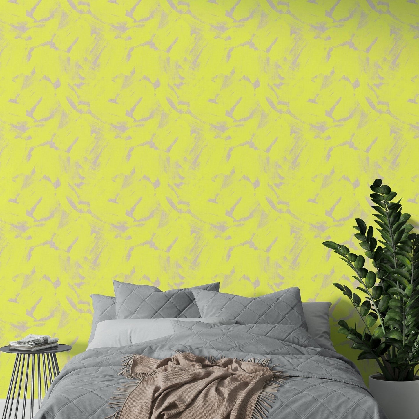 Statement wallpaper for creative spaces

