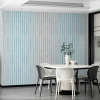 Subtle blue and beige vertical lines for rooms
