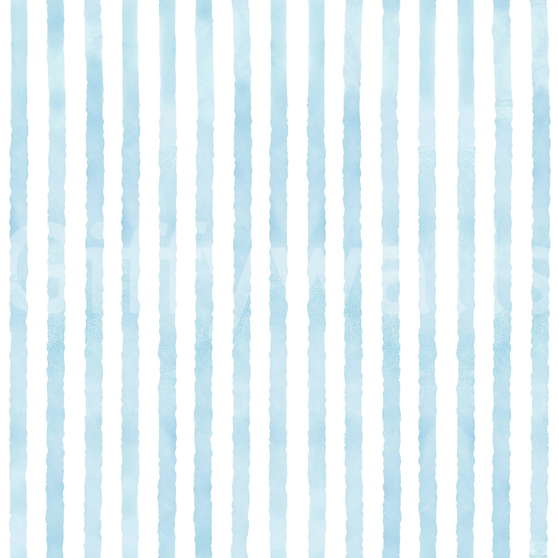 Calming baby blue stripe design for living room
