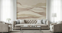 Wallpaper mural, Neutral Desertscape product desert view.