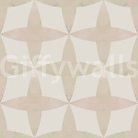 Delicate Neutral Diamonds wallpaper for walls, intersecting square geometry.