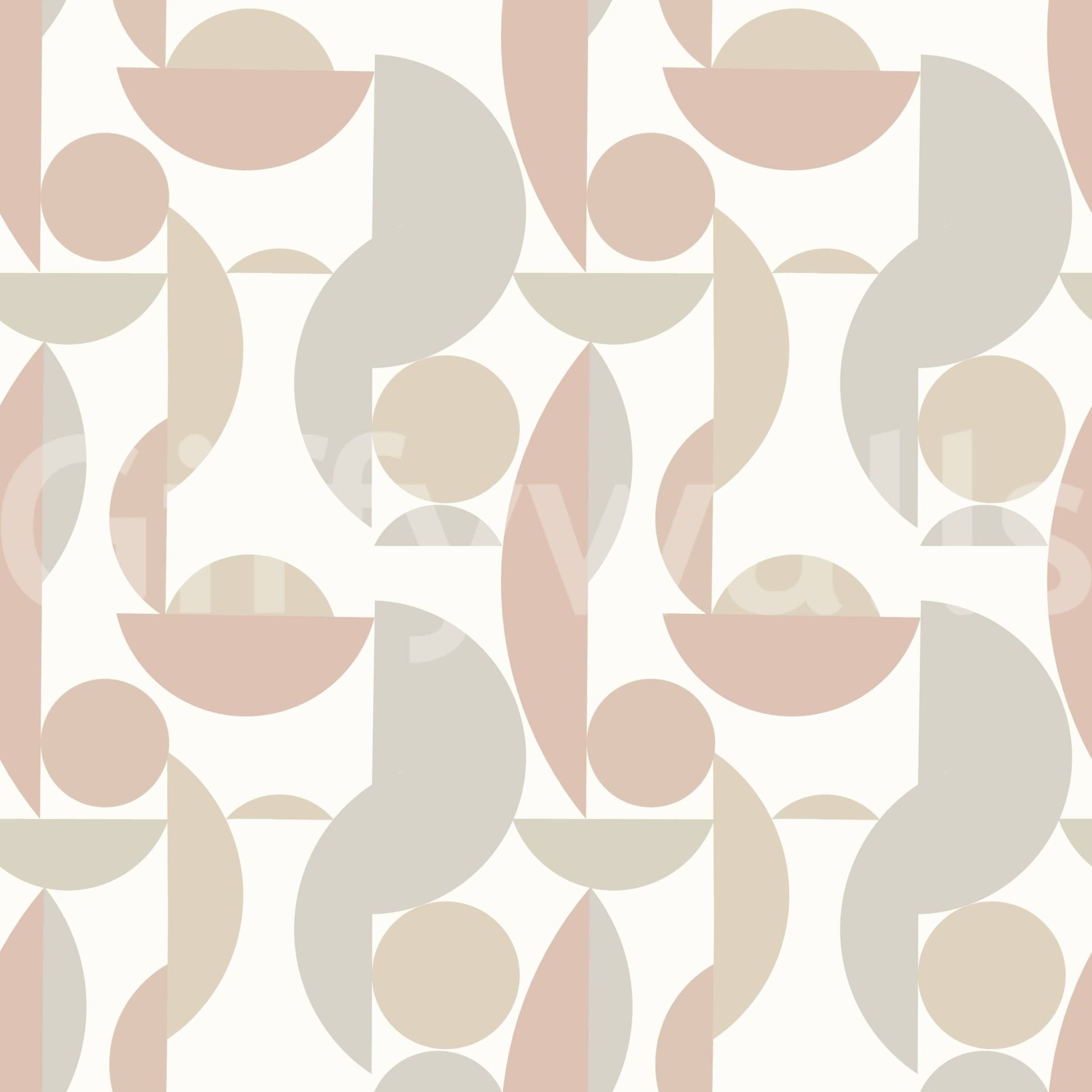 Neutral Geo Chic geometric wallpaper for walls subtle style.