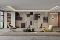 Muted abstract wallpaper with textures
