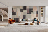 Stylish geometric art wall decor
