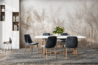 Neutral Nature Botanical Wall Covering
