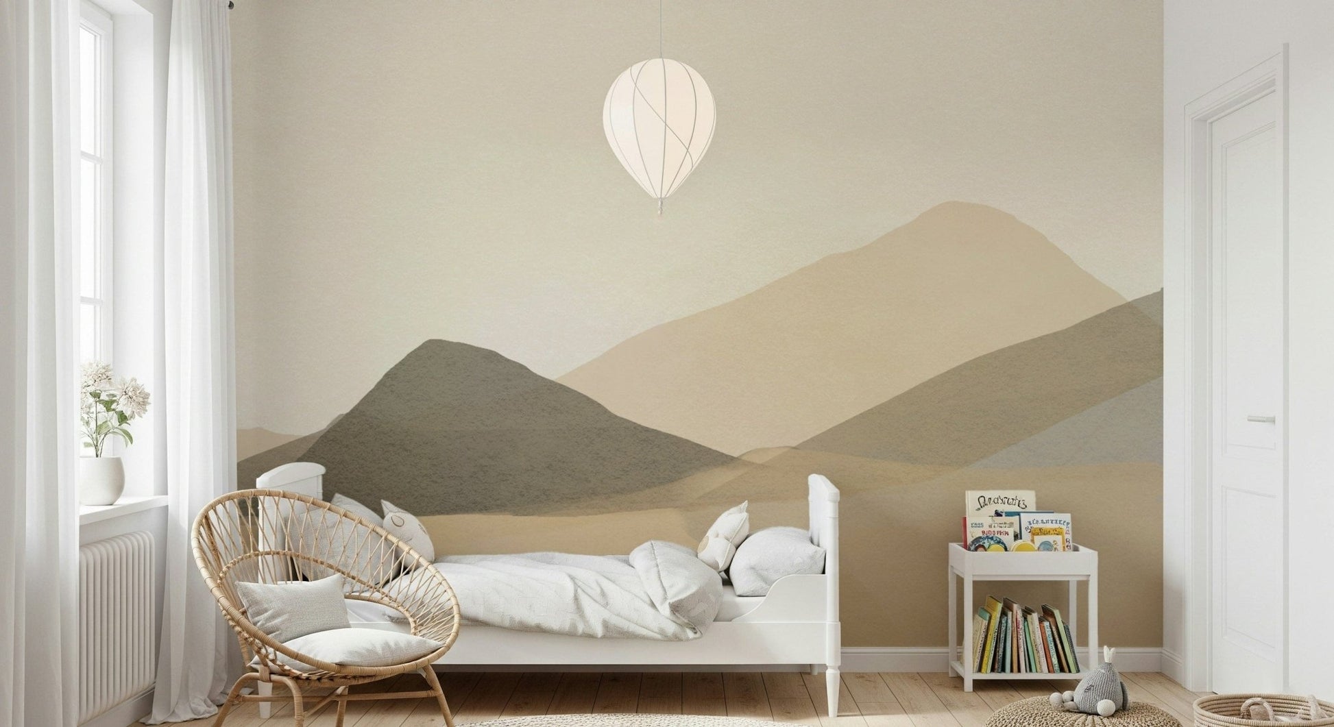Earthy tones landscape art, Neutral Hues wallpaper., GD6490
